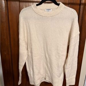 Old Navy Off-White Knit Pullover